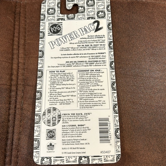 NIB Vintage 1995 POG Power PAC 2 with slammer - Picture 4 of 4